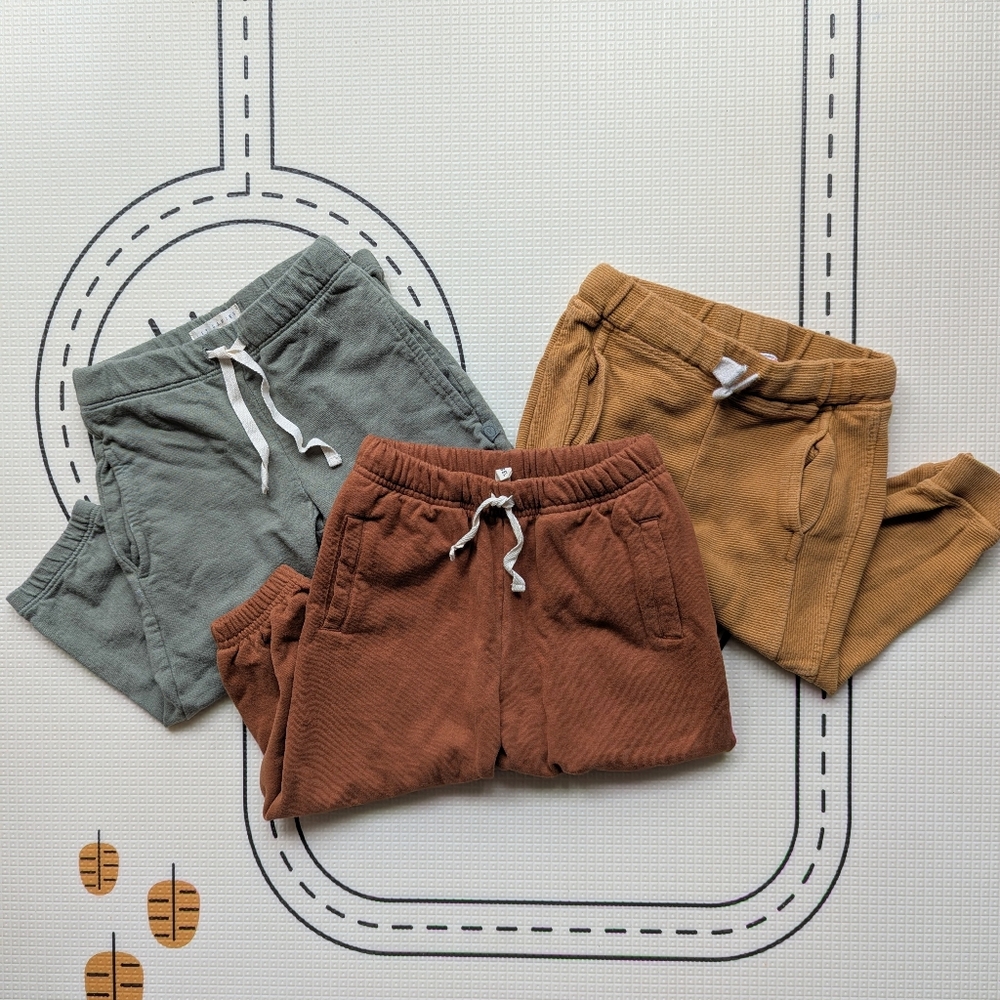 24M Baby Sweatpants Bundle Set - Les Gamins, Gray Label, Zara